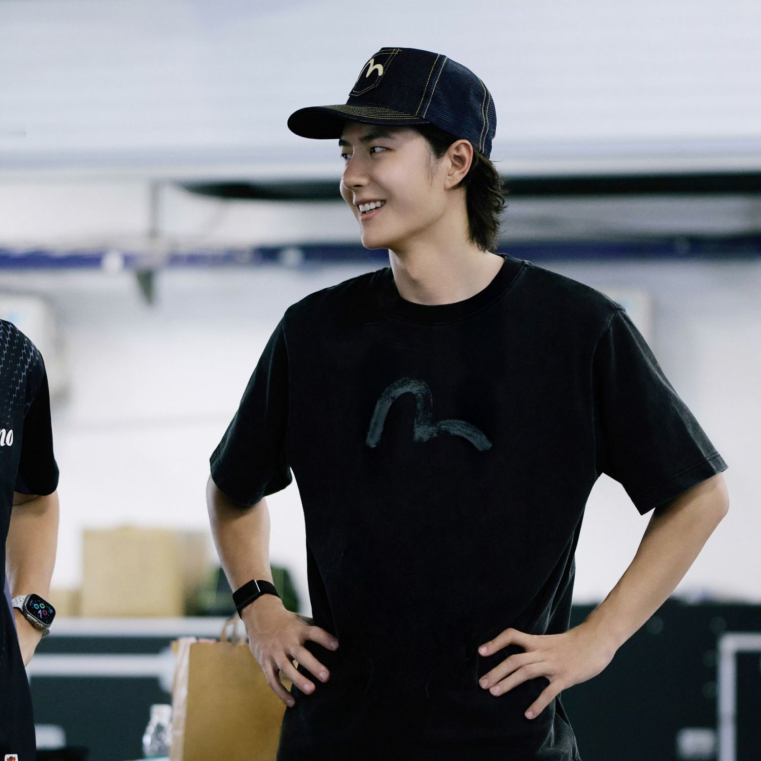 Behind-the-scenes cut of Wang Yibo