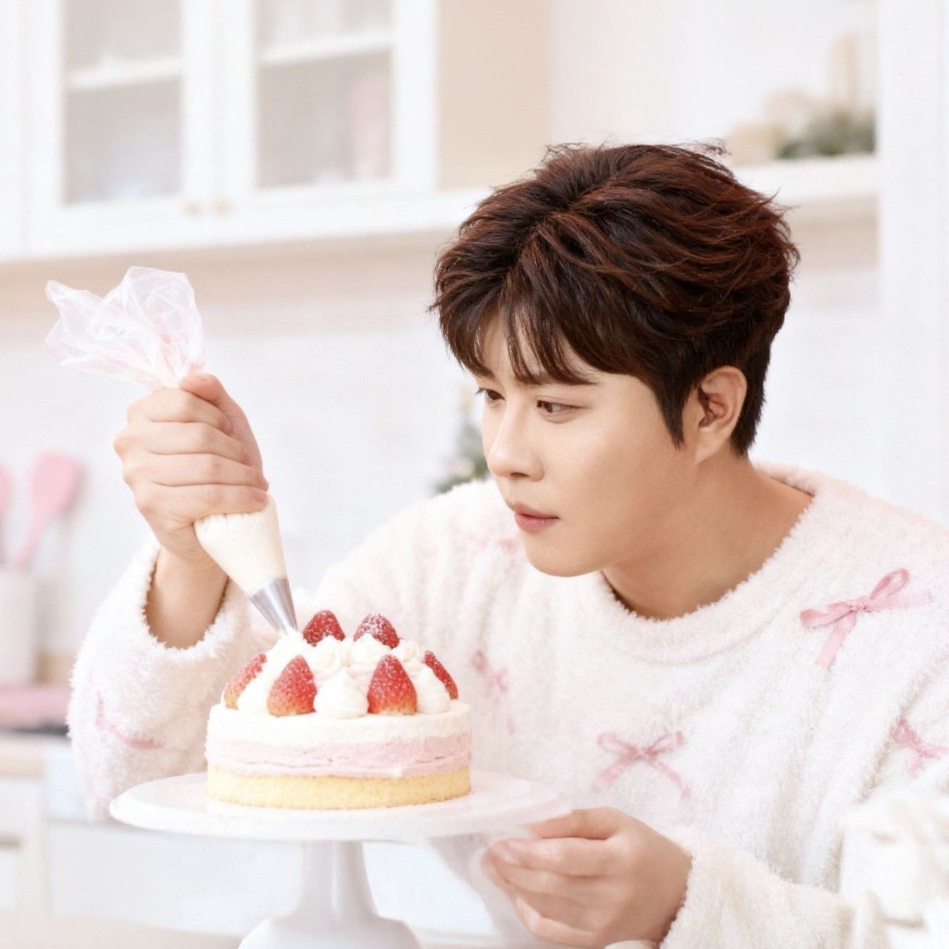 ファンが撮影したチン・ヘソンの瞬間