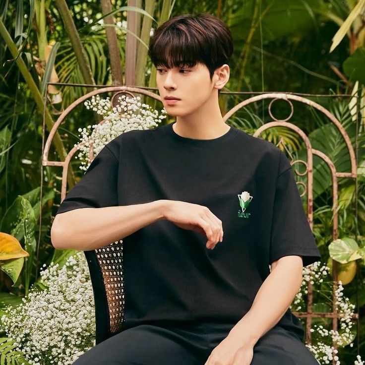A moment captured by a fan of Cha Eunwoo