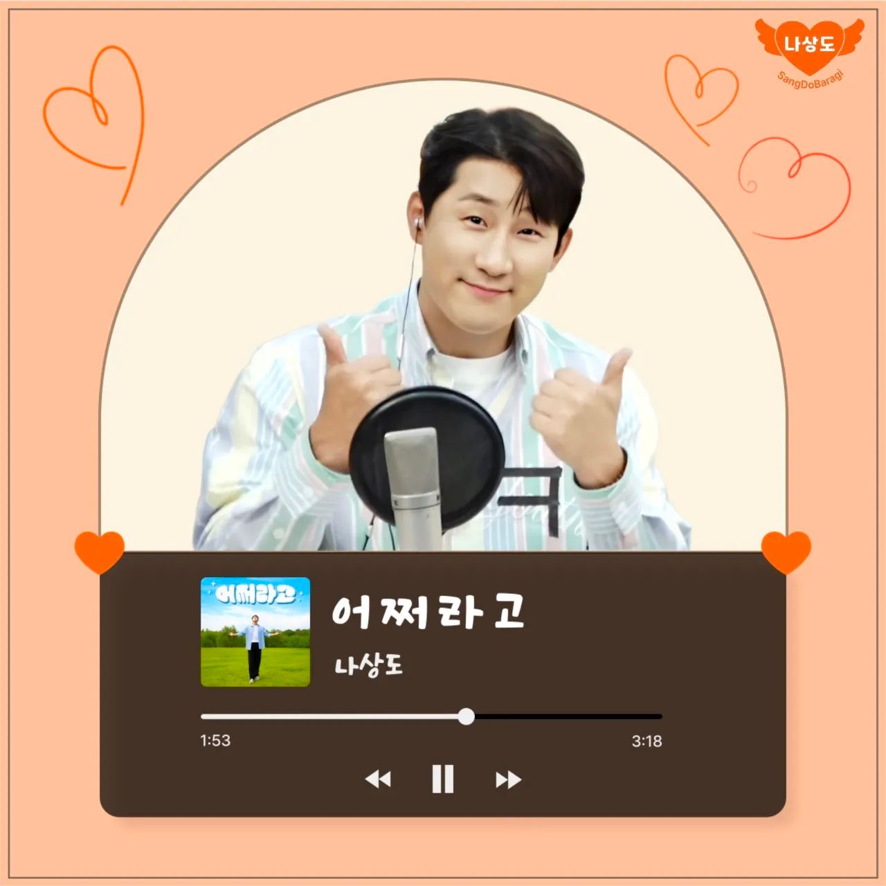 Recent activity shot of Na Sangdo