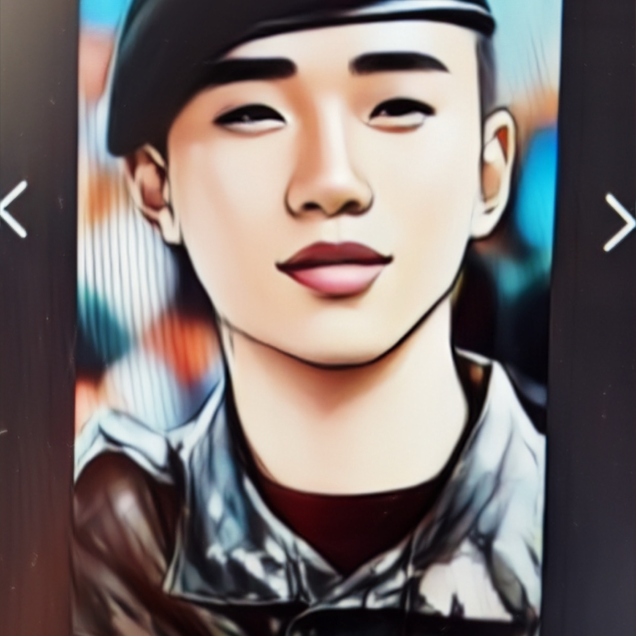 粉丝拍下的李俊昊瞬间