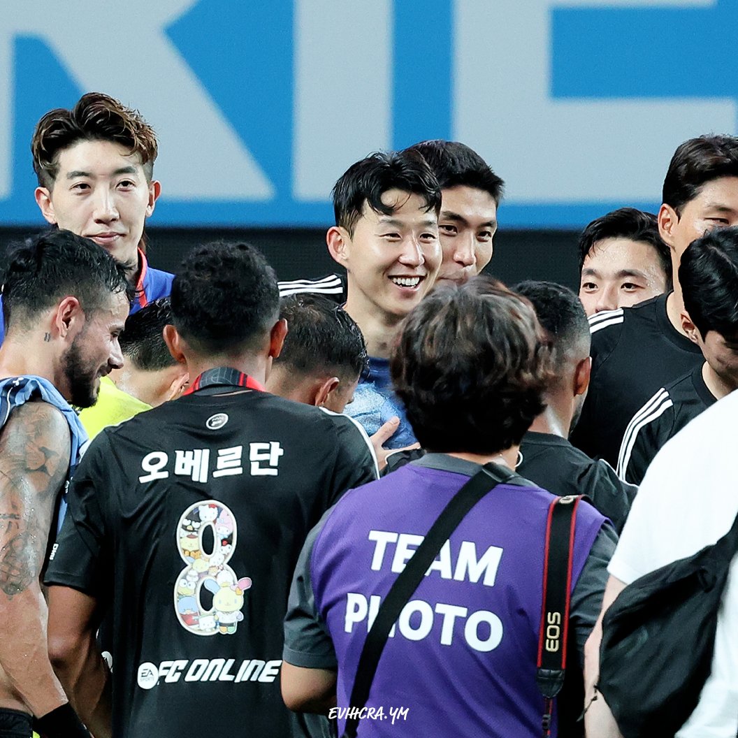 Momen yang diabadikan oleh penggemar Son Heungmin