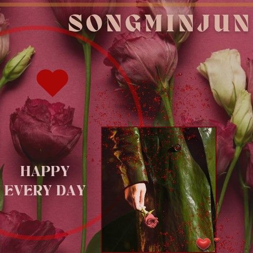 A moment captured by a fan of Song Minjun