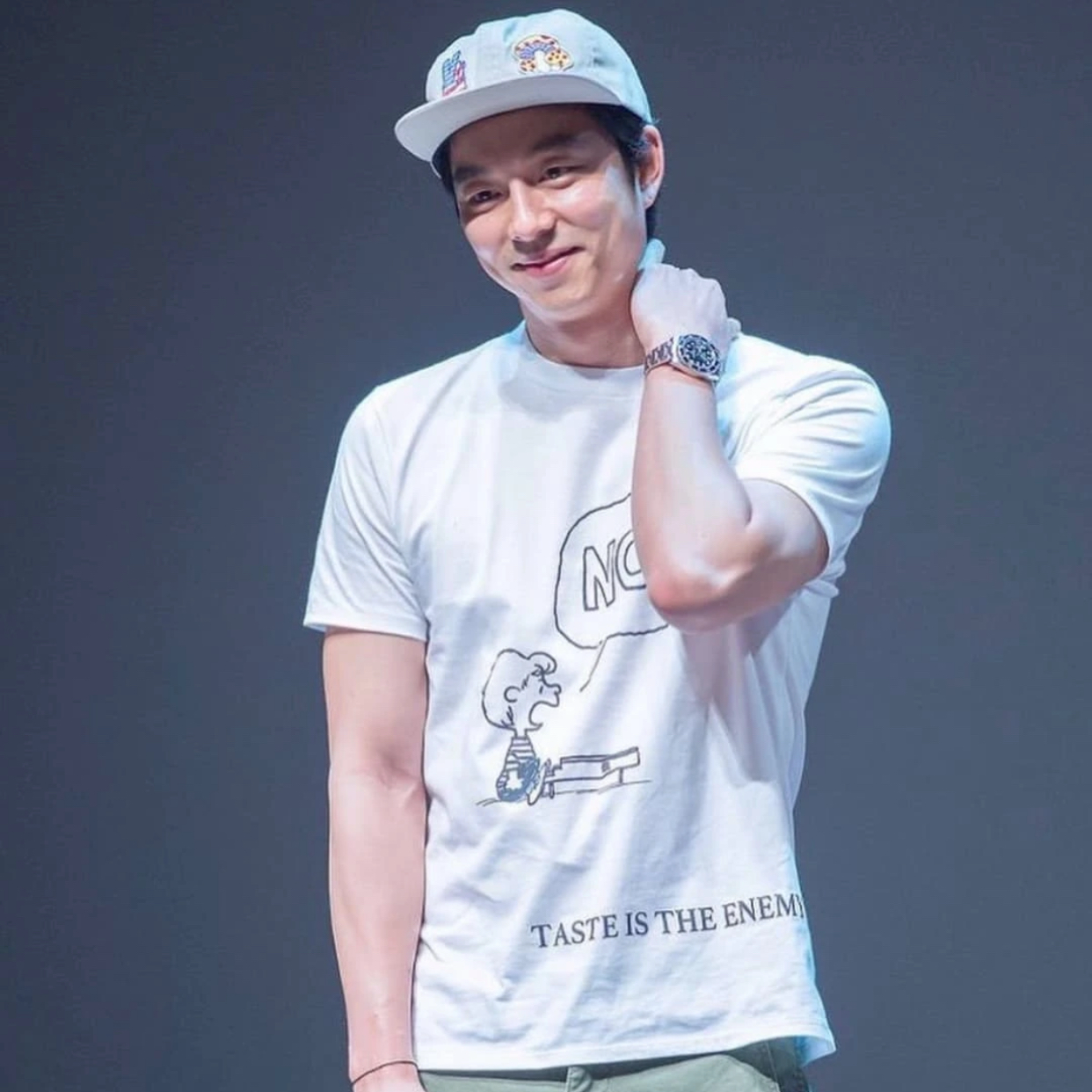 Recent activity shot of Gong Yoo