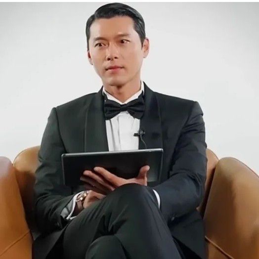 Recent activity shot of Hyun Bin
