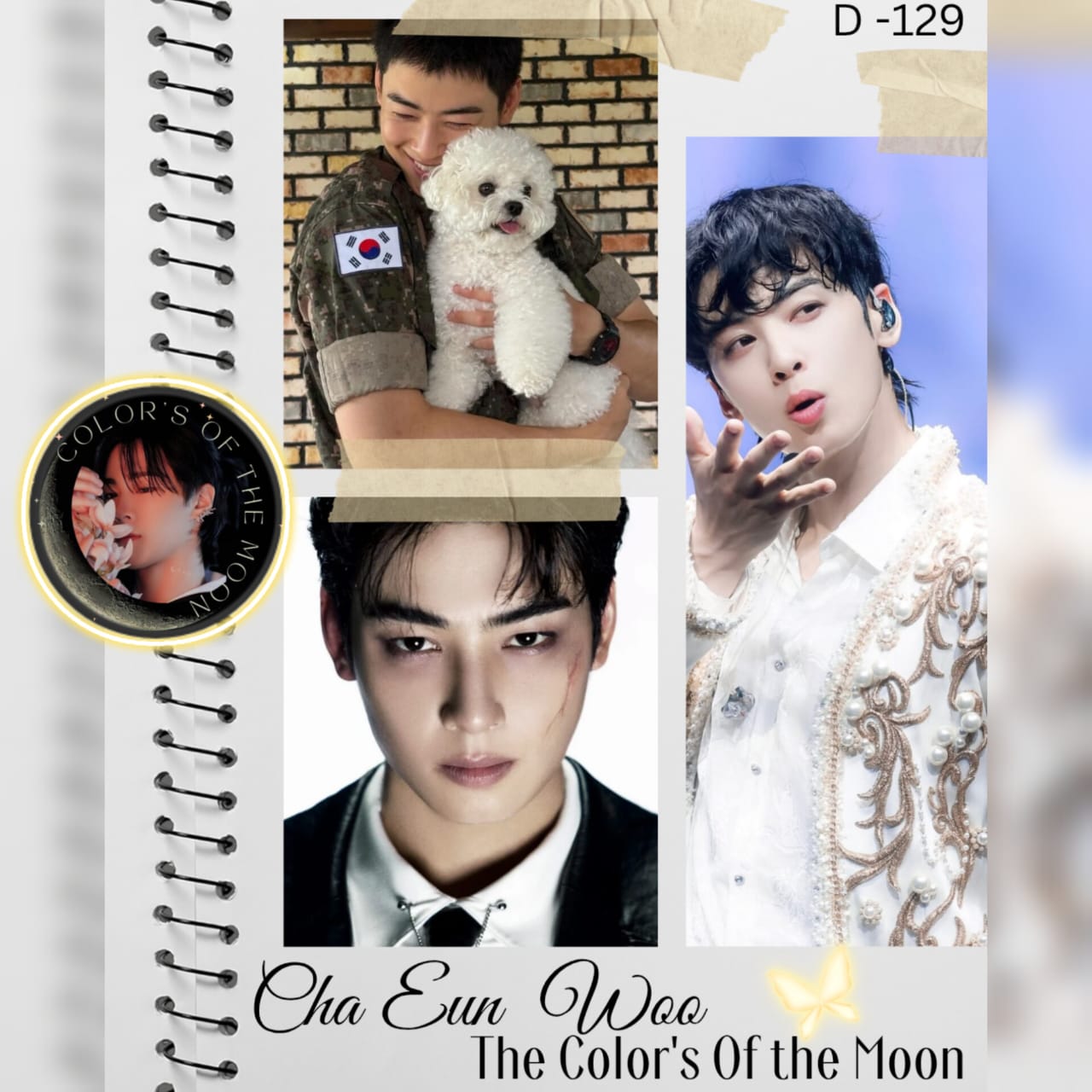 Behind-the-scenes cut of Cha Eunwoo