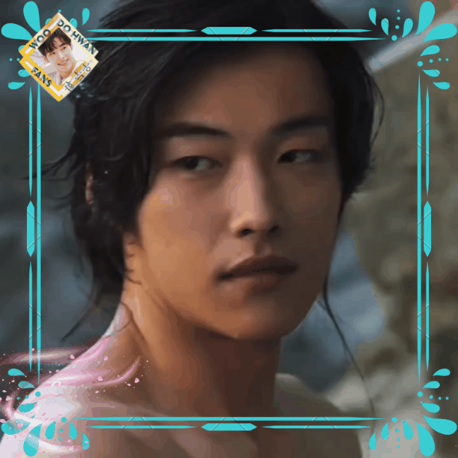 A moment captured by a fan of Woo Dohwan