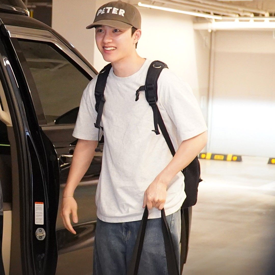 A moment captured by a fan of Doh Kyungsoo (D.O.)