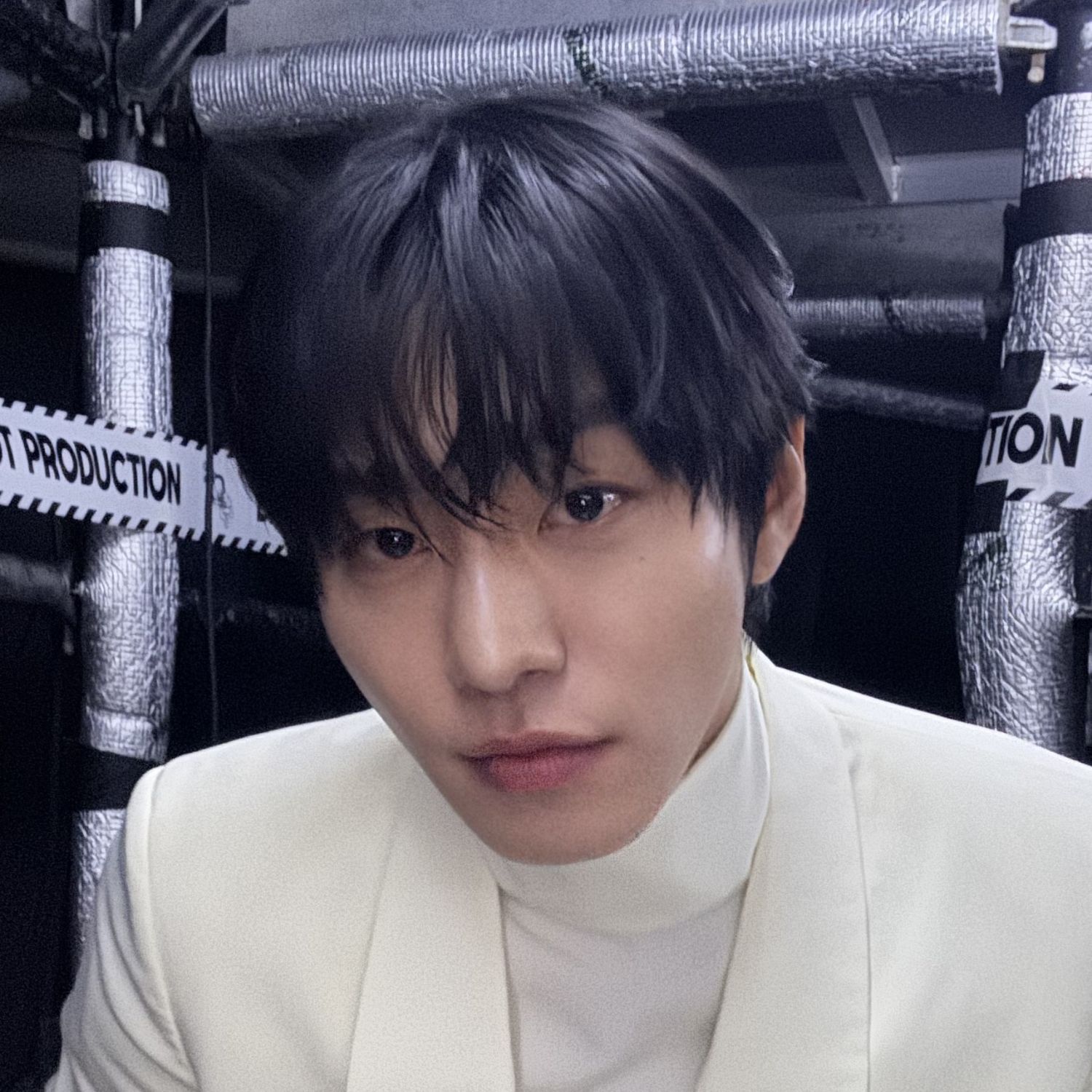 Behind-the-scenes cut of Ahn Hyoseop