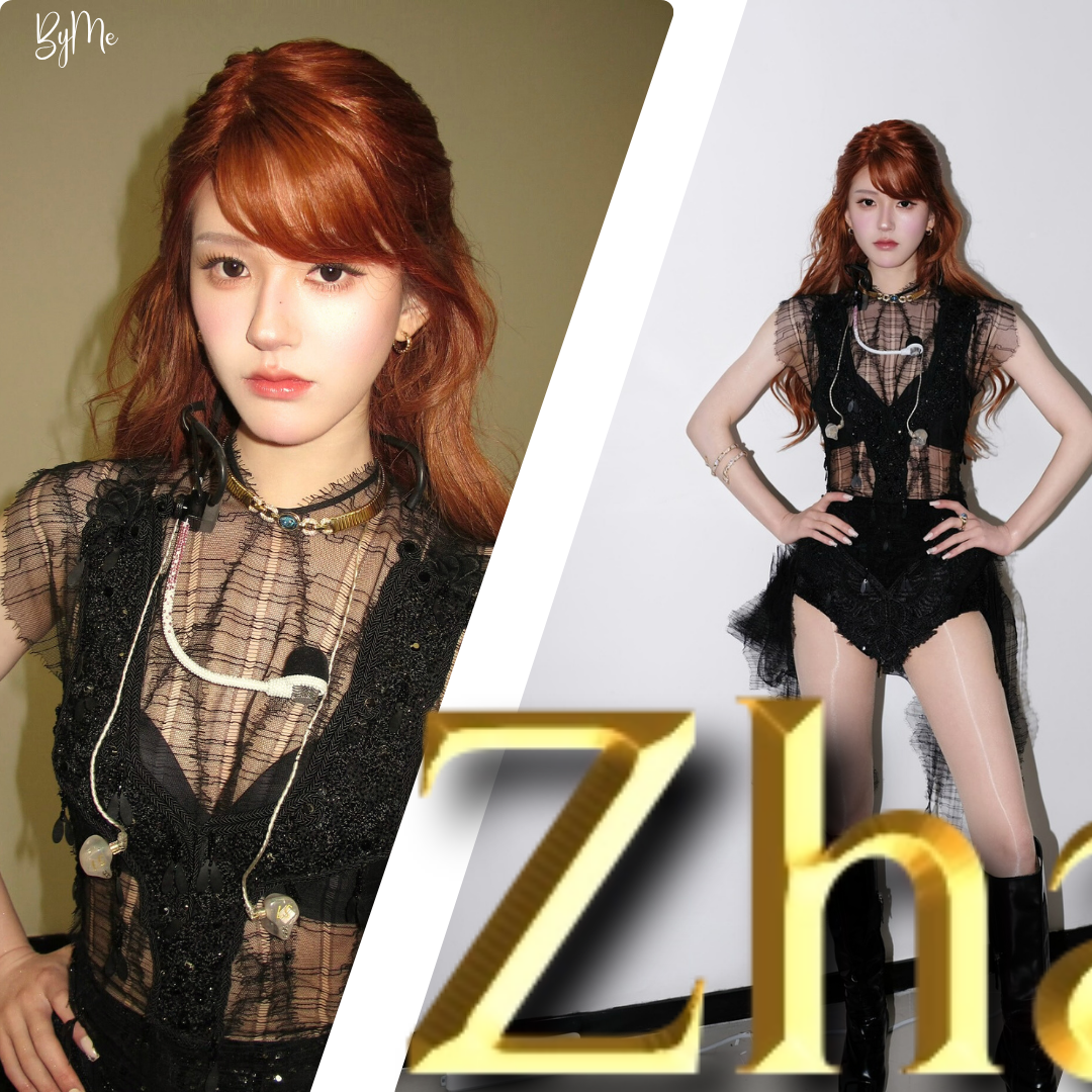 A moment captured by a fan of Zhao Lusi