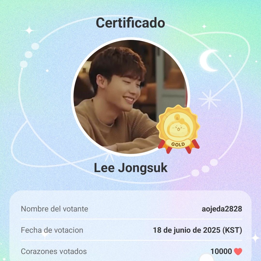 Recent activity shot of Lee Jongsuk