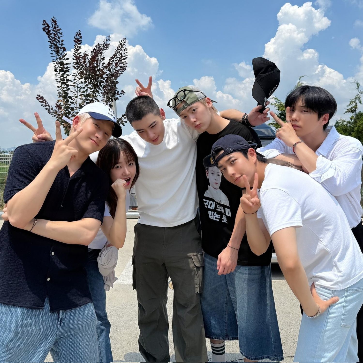 粉丝拍下的车银优瞬间