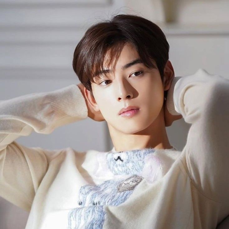 Recent activity shot of Cha Eunwoo