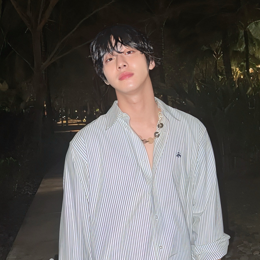 A moment captured by a fan of Ahn Hyoseop