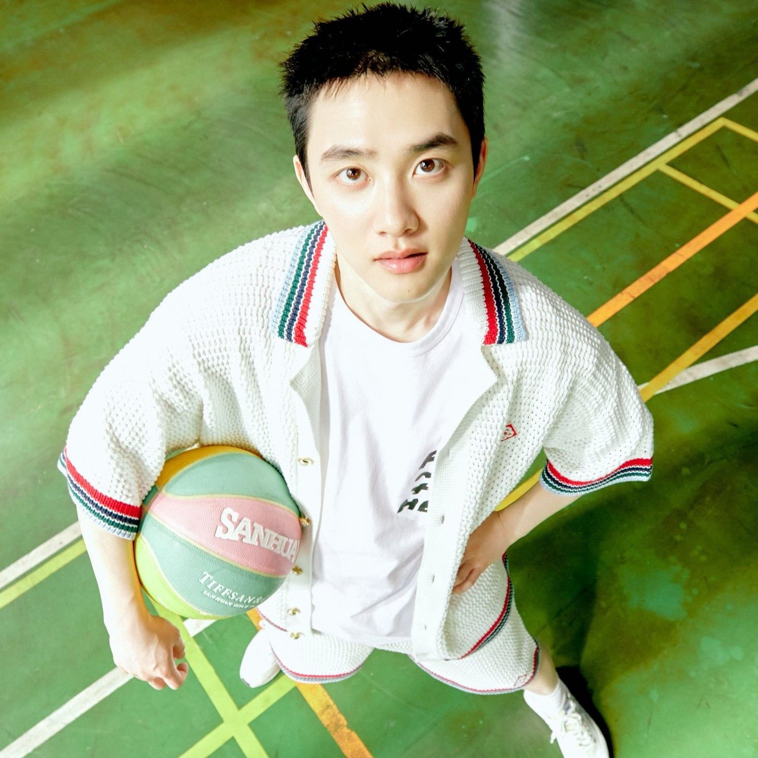 A moment captured by a fan of Doh Kyungsoo (D.O.)