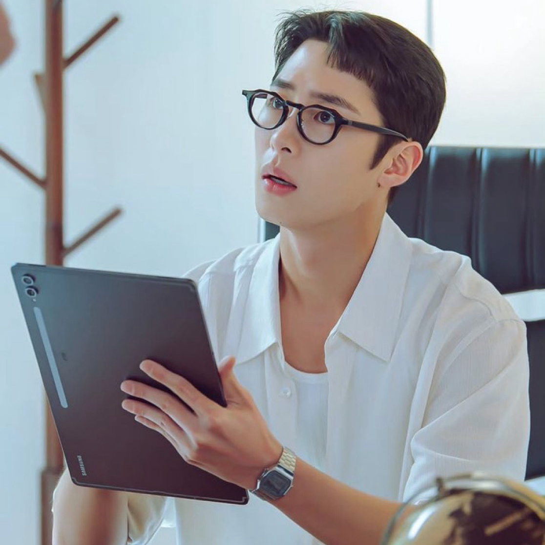 Recent activity shot of Lee Jaewook