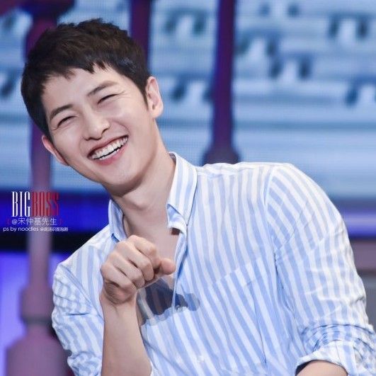 Recent activity shot of Song Joongki