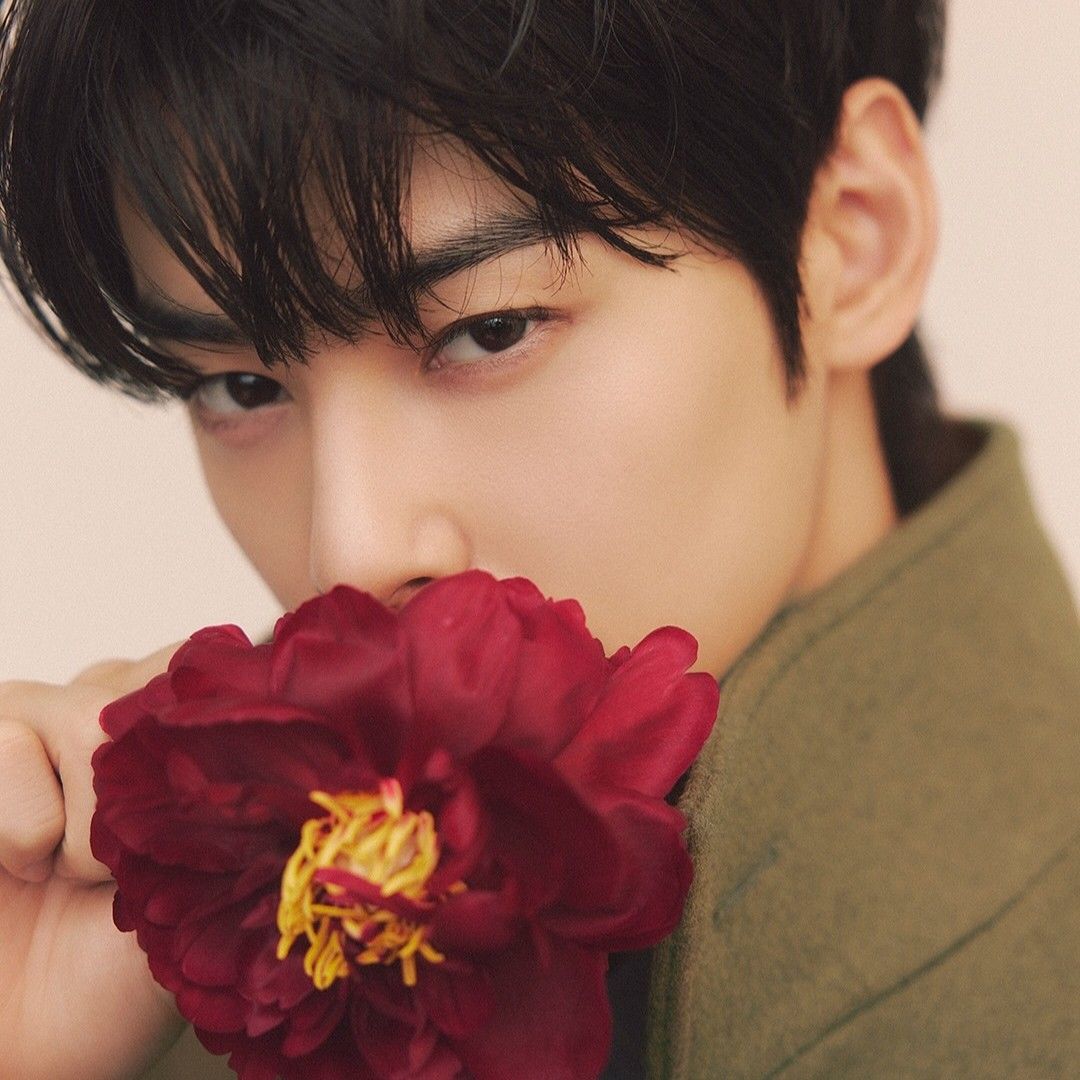Behind-the-scenes cut of Cha Eunwoo
