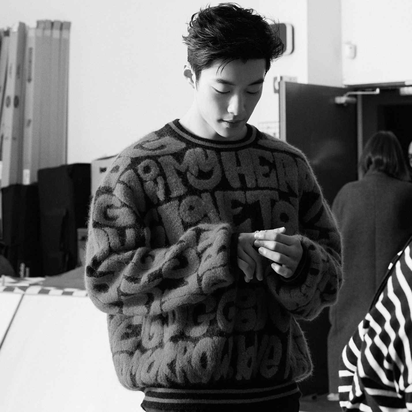 Recent activity shot of Woo Dohwan