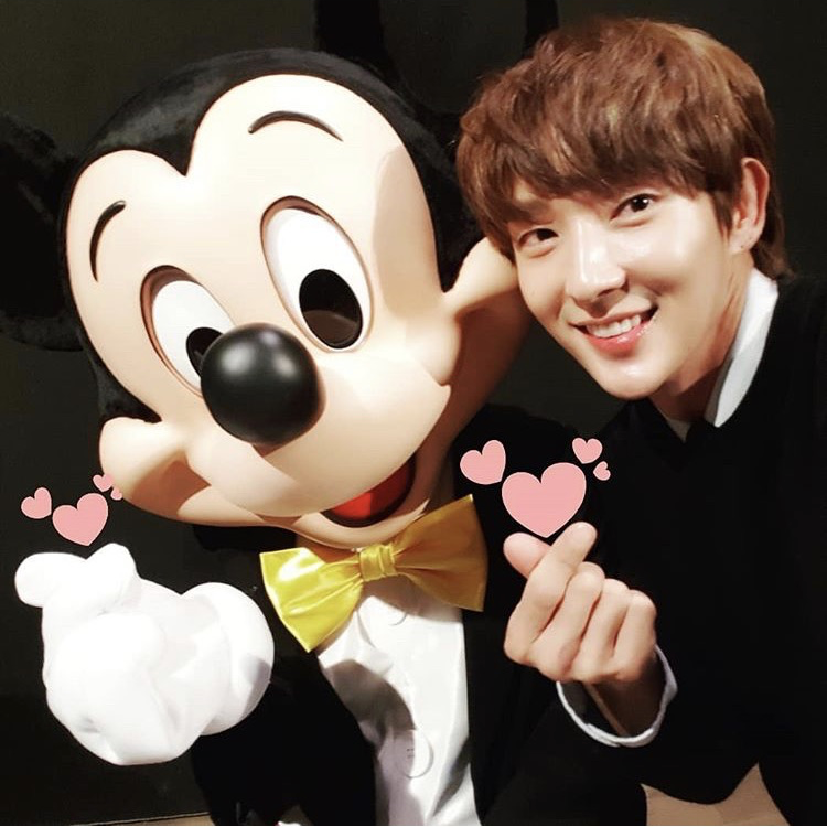 Recent activity shot of Lee Joongi