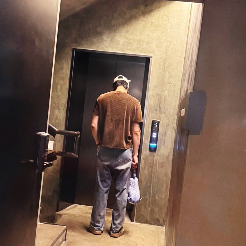 Recent activity shot of Ahn Hyoseop