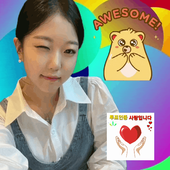 Behind-the-scenes cut of Jin Hyeoen