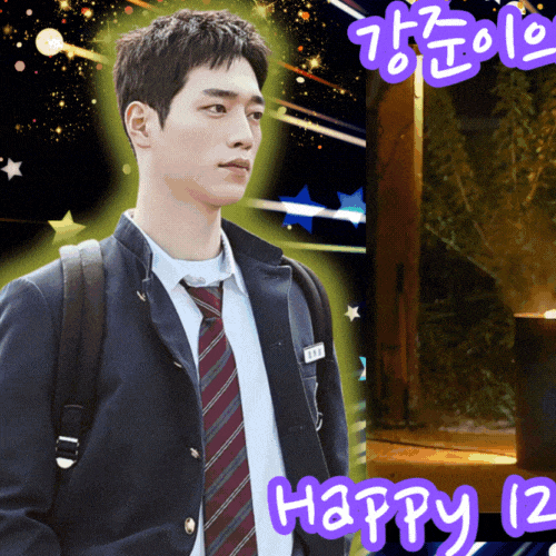Behind-the-scenes cut of Seo Kangjoon