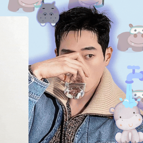 A moment captured by a fan of Seo Kangjoon