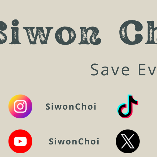 Behind-the-scenes cut of Choi Siwon