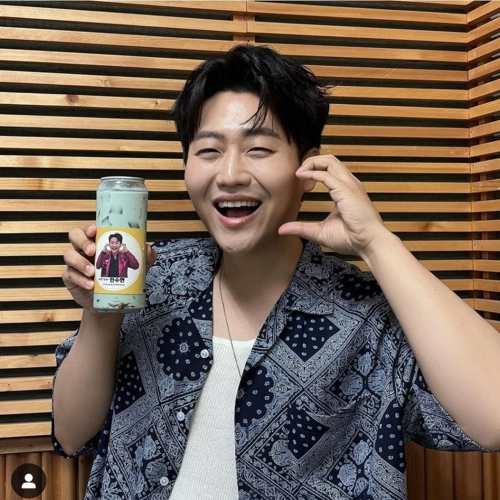 Recent activity shot of Min Soohyun