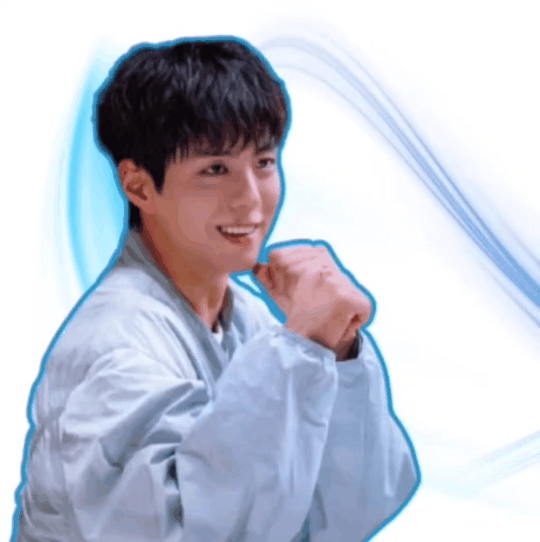 Behind-the-scenes cut of Park Bogum