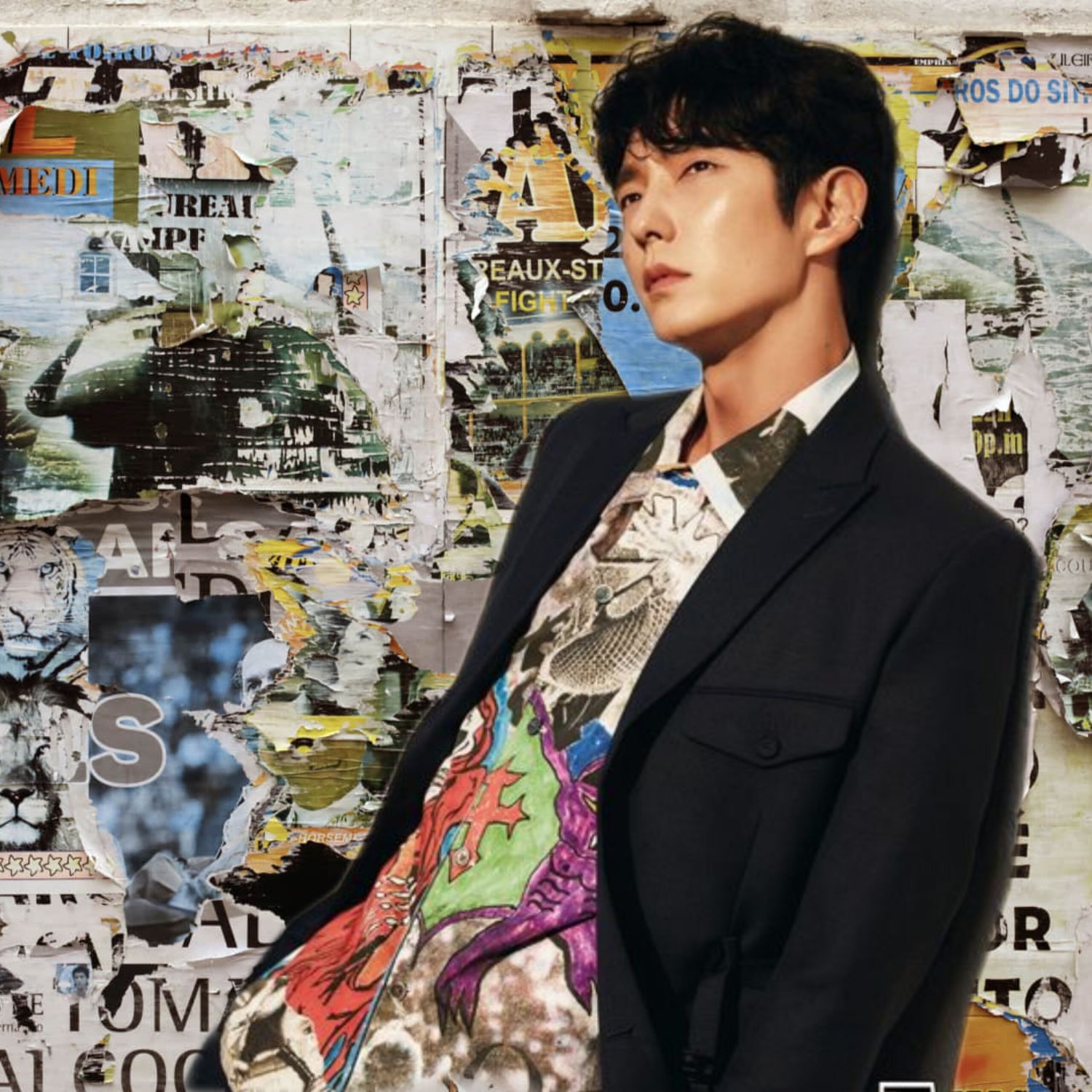 Behind-the-scenes cut of Lee Joongi