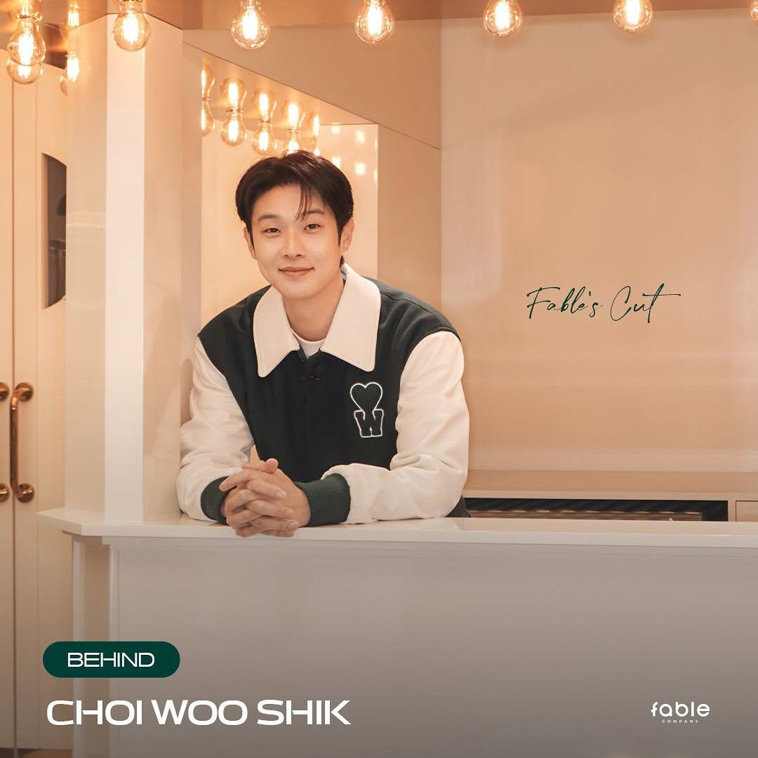 Behind-the-scenes cut of Choi Wooshik