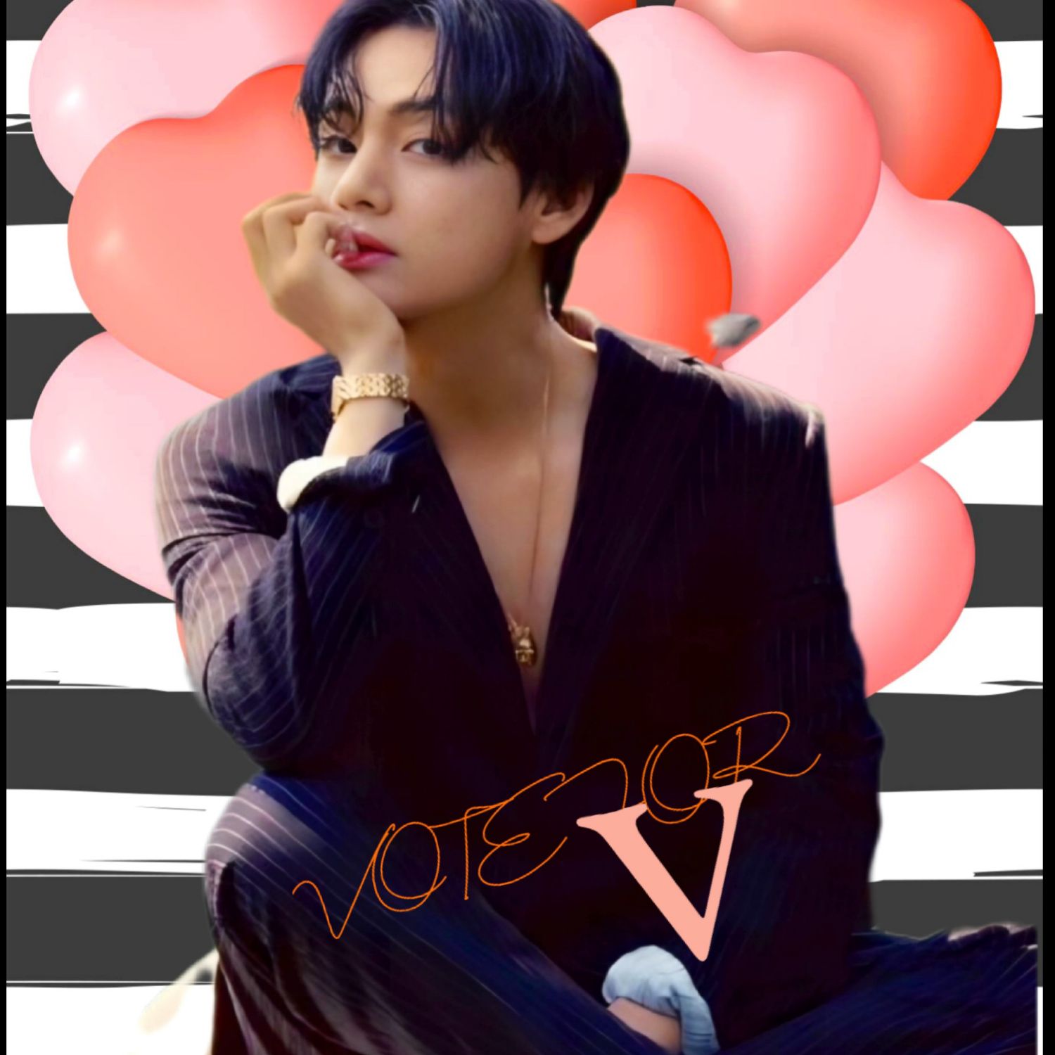 Behind-the-scenes cut of Kim Taehyung (V)