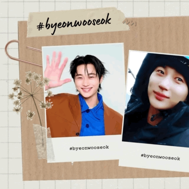 A moment captured by a fan of Byeon Wooseok