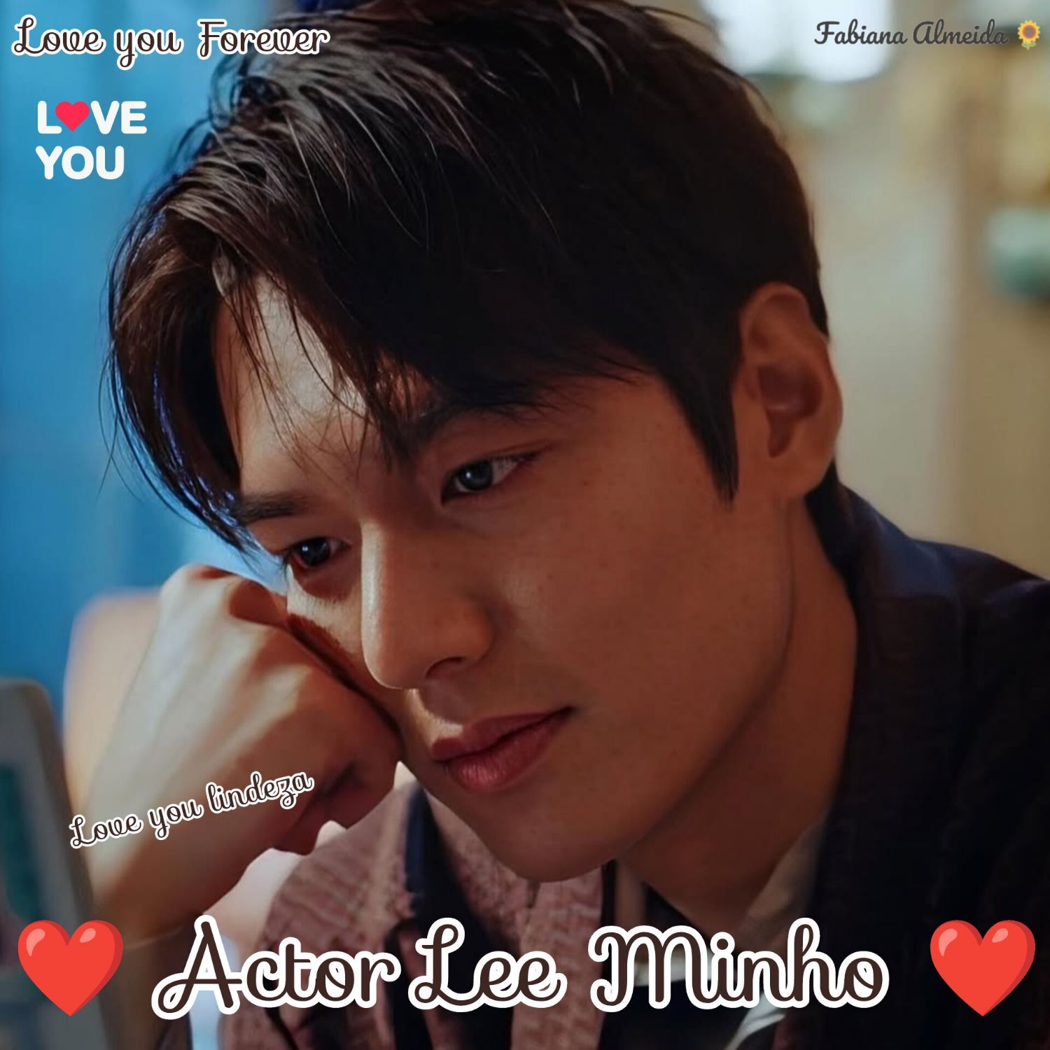 Recent activity shot of Lee Minho