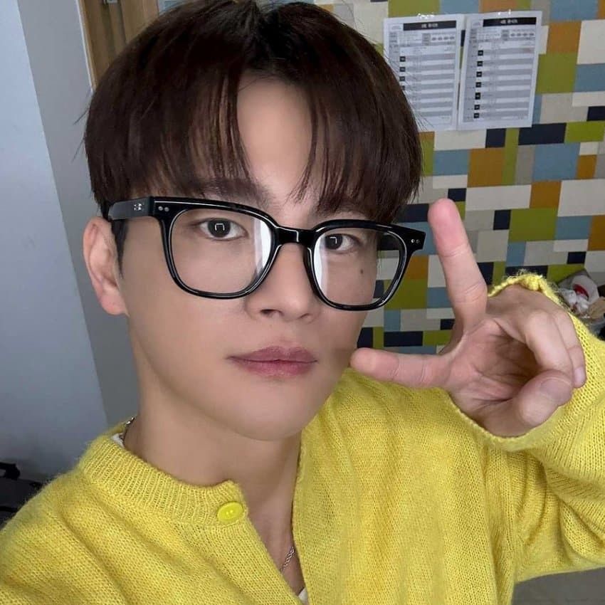 A moment captured by a fan of Seo Inguk