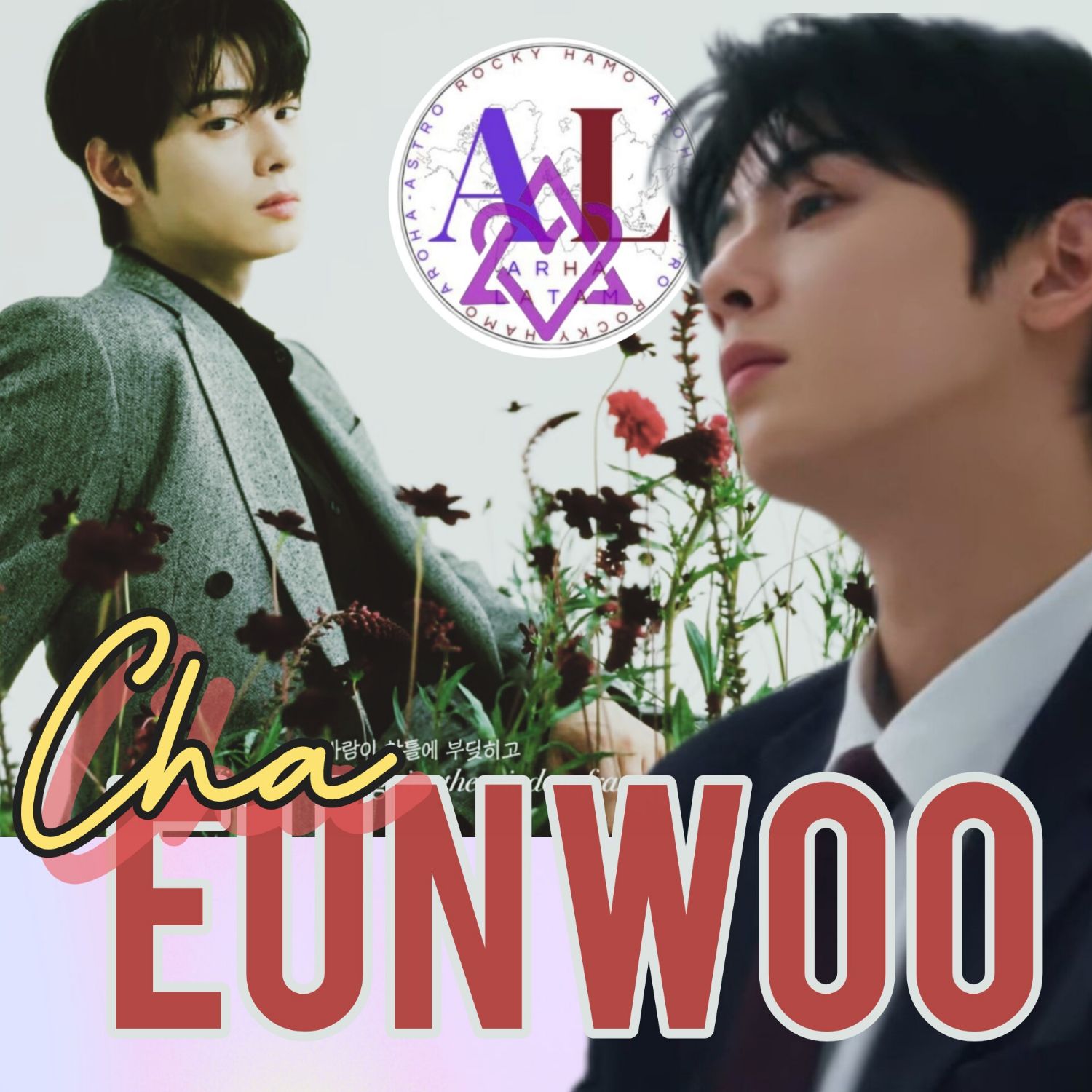 Behind-the-scenes cut of Cha Eunwoo