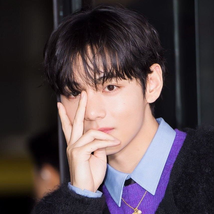 Recent activity shot of Kim Taehyung (V)