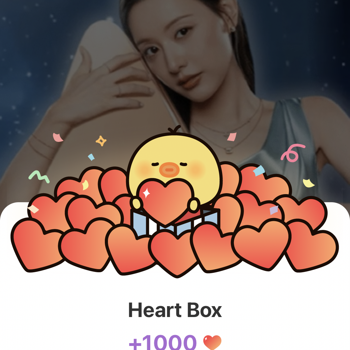 Behind-the-scenes cut of Kim Jiwon