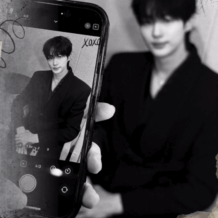 Recent activity shot of Byeon Wooseok