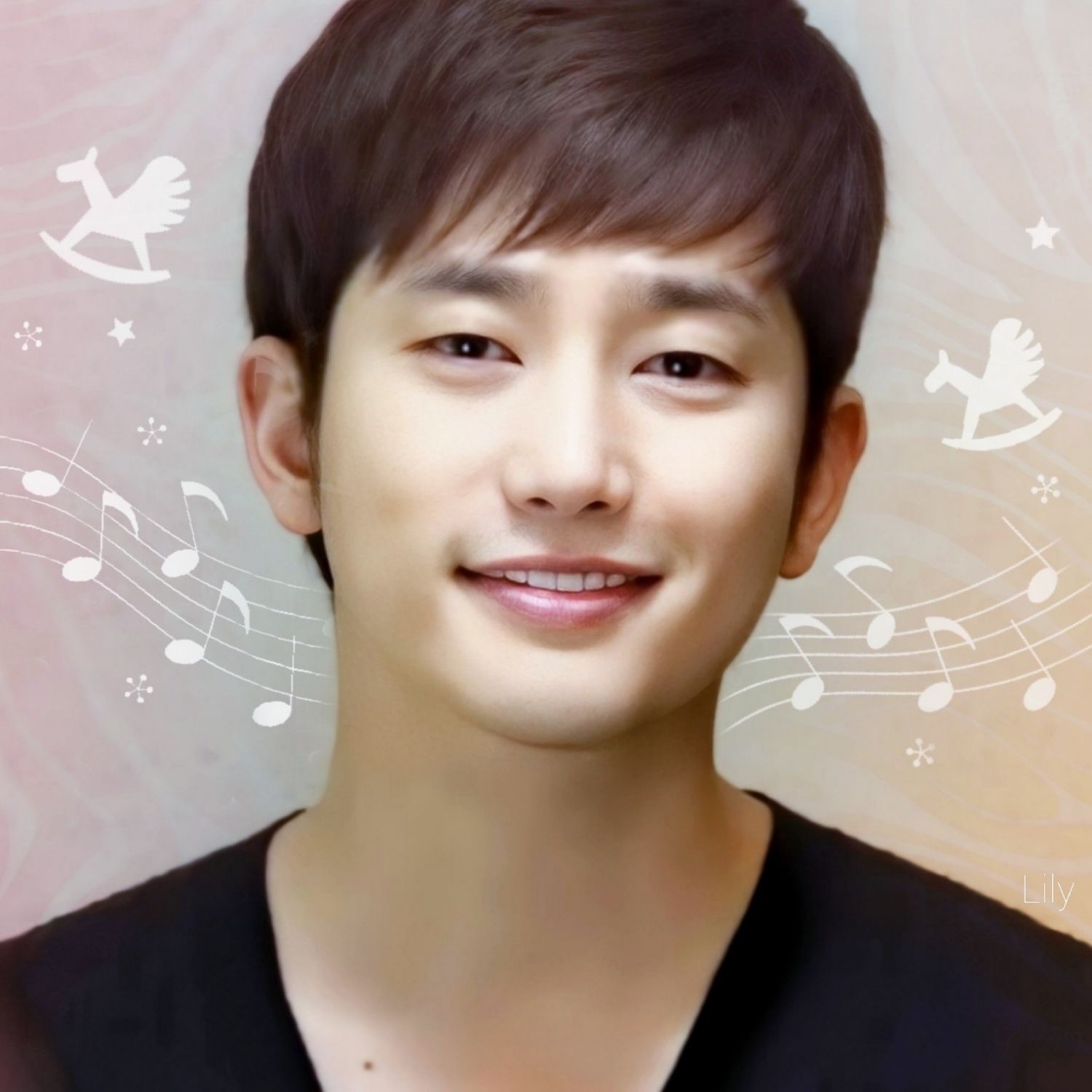 A moment captured by a fan of Park Sihoo