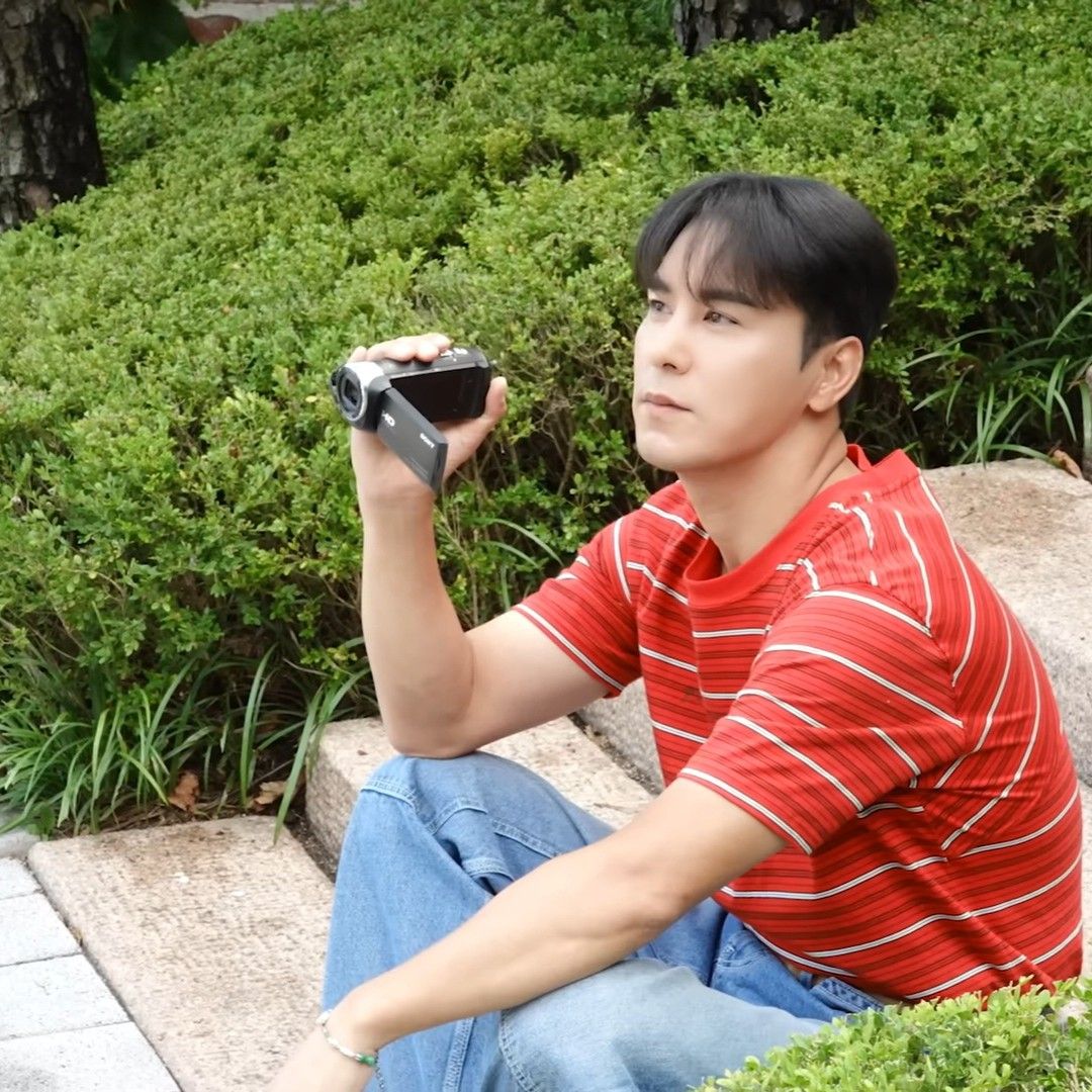 粉絲拍下的張民好瞬間