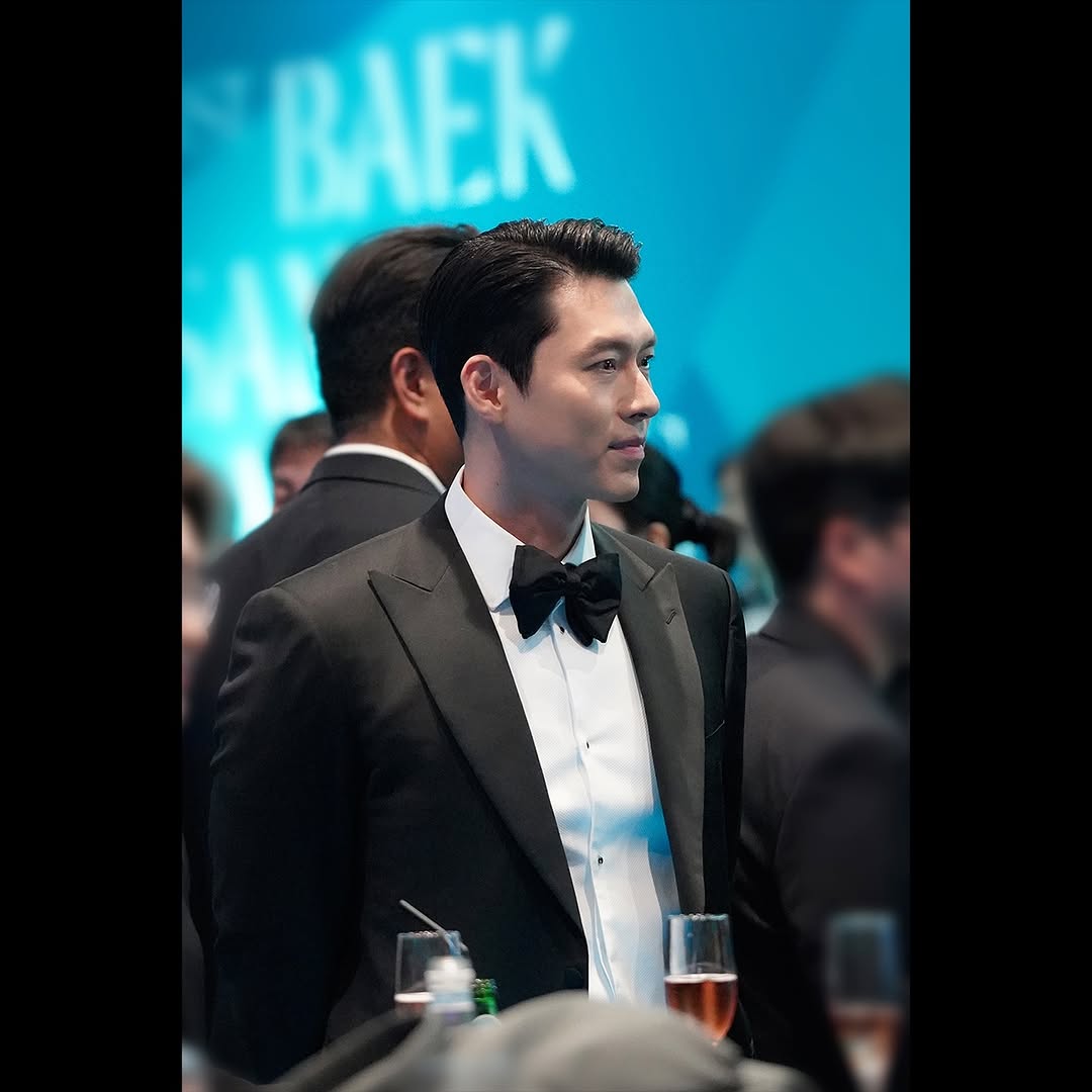 Behind-the-scenes cut of Hyun Bin