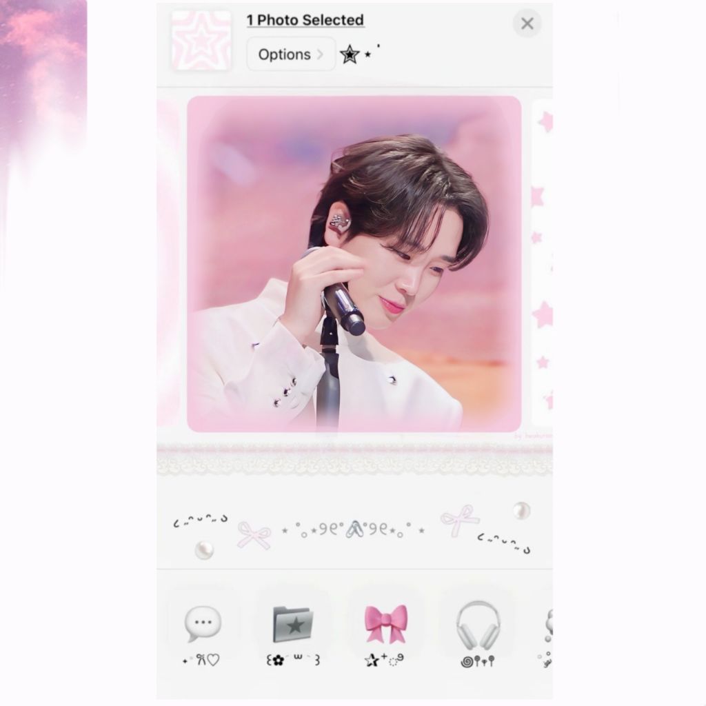 A moment captured by a fan of Song Minjun