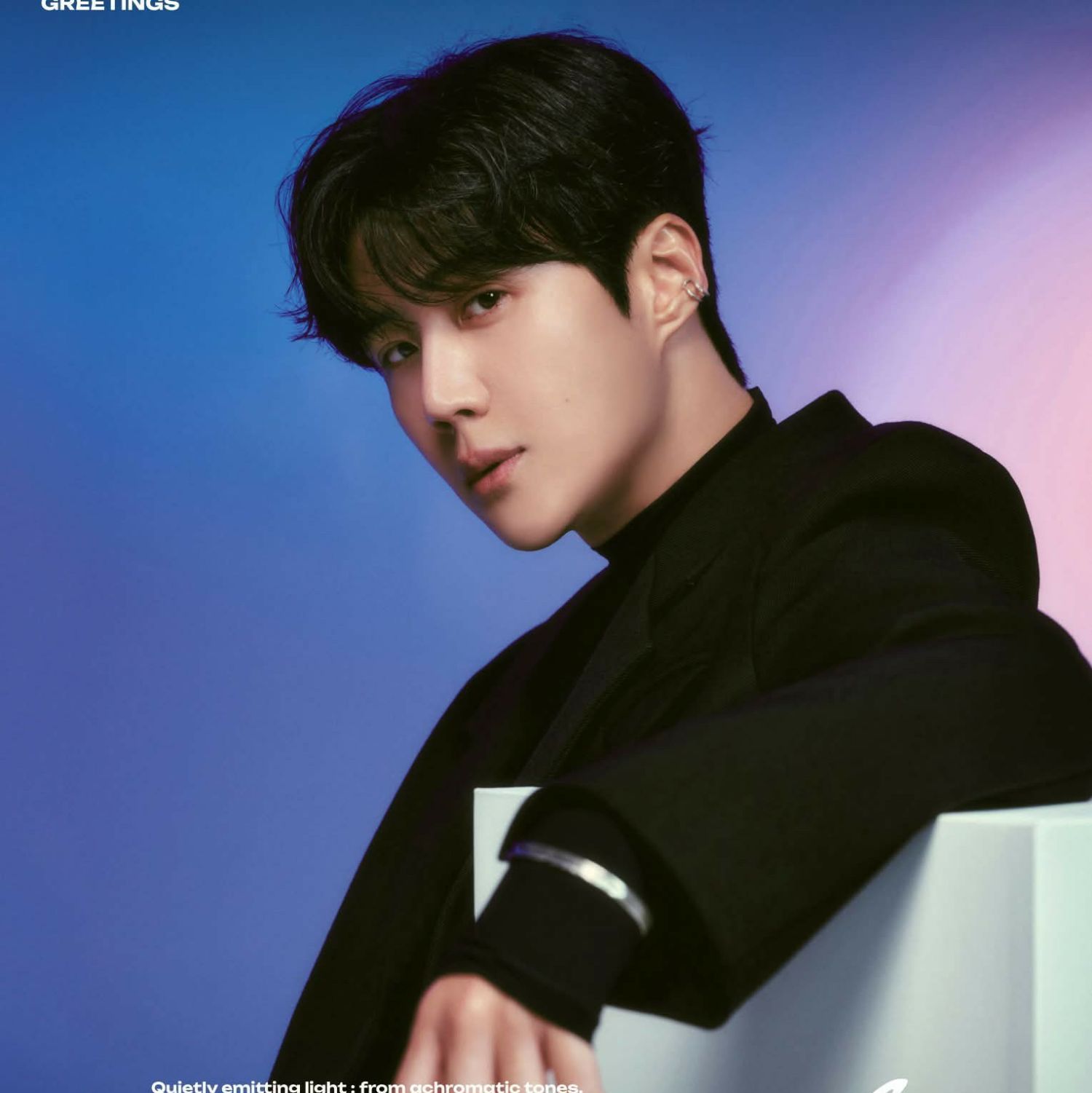 Behind-the-scenes cut of Kim Seonho