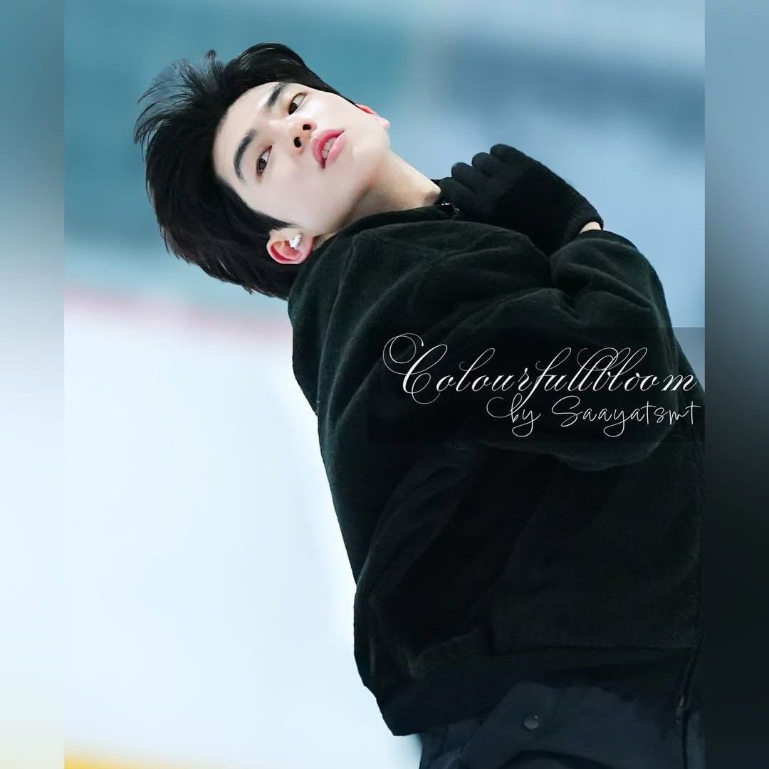 Behind-the-scenes cut of Cha Junhwan