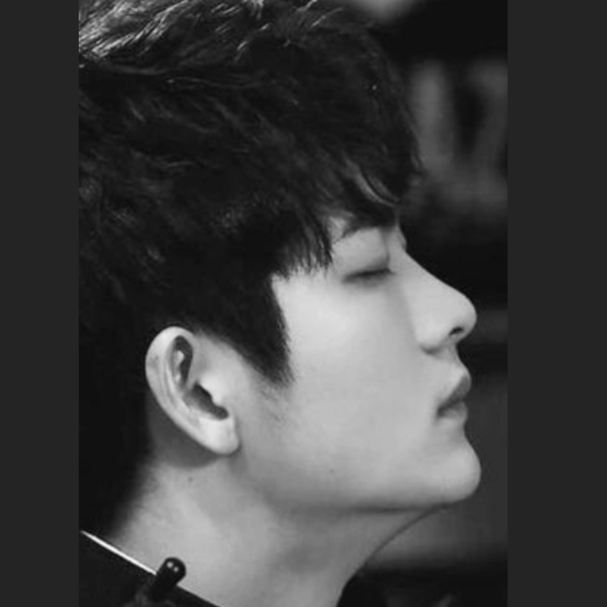 Behind-the-scenes cut of Kang Taeoh