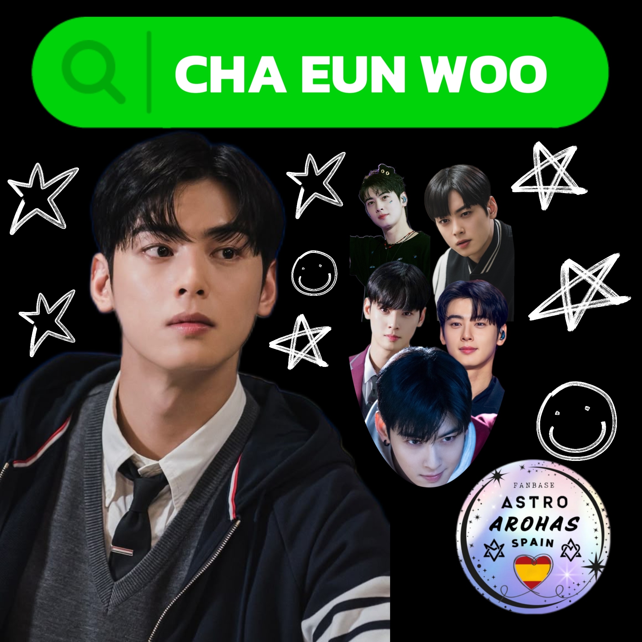 Recent activity shot of Cha Eunwoo