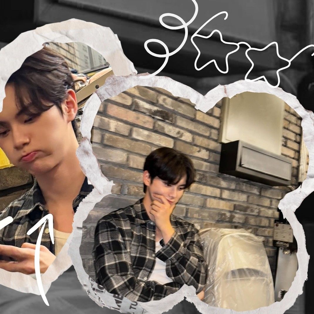 Behind-the-scenes cut of Lee Chaemin